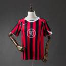 SERIE T90 - RAYAS ROJAS Y NEGRAS  HOMBRE